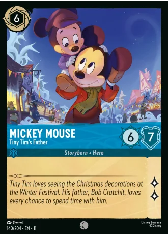 Mickey Mouse - Tiny Tim's Father #140/204 — Winterspell