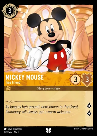 Mickey Mouse - True Friend #12/204 — The First Chapter