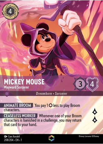 Mickey Mouse - Wayward Sorcerer #208/204 — The First Chapter