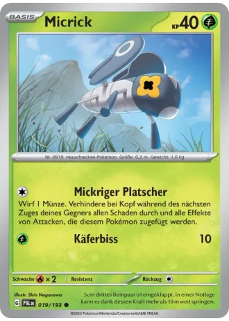 Micrick #019/193 — Entwicklungen in Paldea