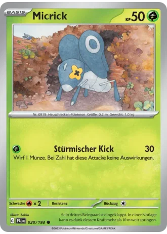 Micrick #020/193 — Entwicklungen in Paldea