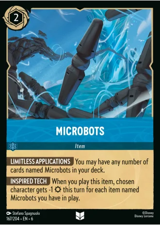 Microbots #167/204 — Azurite Sea