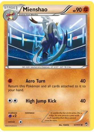 Mienshao #57 — Furious Fists