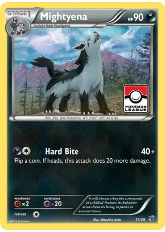 Mightyena #17 — Kalos Starter Set
