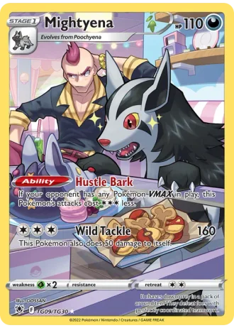Mightyena TG09/30 — Trainer Gallery (Astral Radiance)