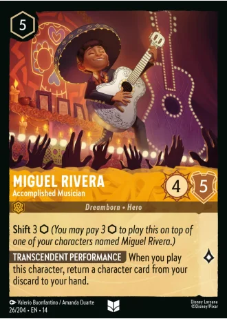Miguel Rivera - Accomplished Musician #26/257 — Hyperia City