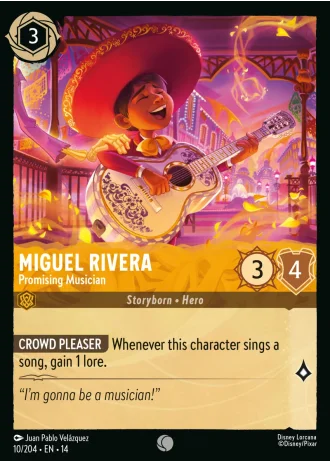 Miguel Rivera - Promising Musician #10/257 — Hyperia City