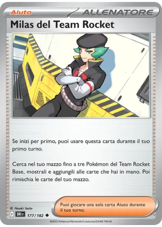 Milas del Team Rocket #177/182 — Rivali Predestinati