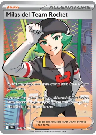 Milas del Team Rocket #227/182 — Rivali Predestinati