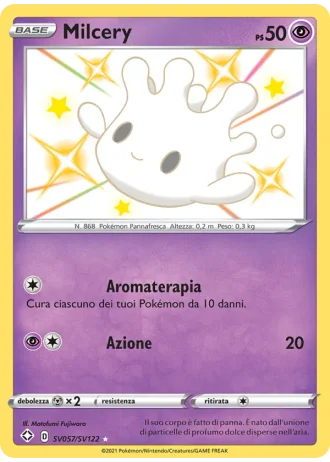 Milcery SV057/122 — Tesoro Cromatico (Destino Splendente)