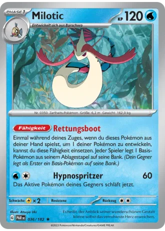Milotic #036/182 — Paradoxrift