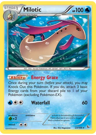 Milotic #23/106 — Flashfire