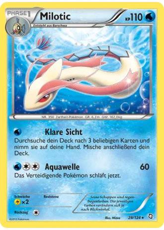 Milotic #28/124 — Hoheit der Drachen