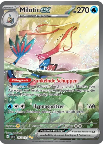 Milotic ex #237/191 — Stürmische Funken