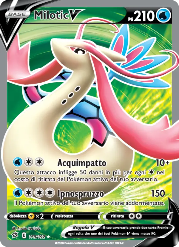 Milotic V #179 — Fragore Ribelle