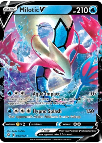 Milotic V #43 — Rebel Clash