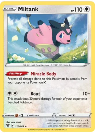 Miltank #126/189 — Astral Radiance
