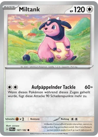 Miltank #147/182 — Paradoxrift