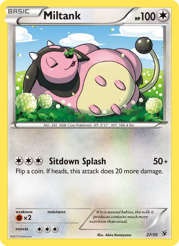 Miltank #27 — Kalos Starter Set