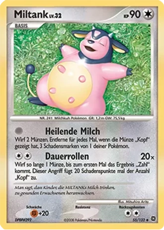 Miltank #55/132 — Rätselhafte Wunder