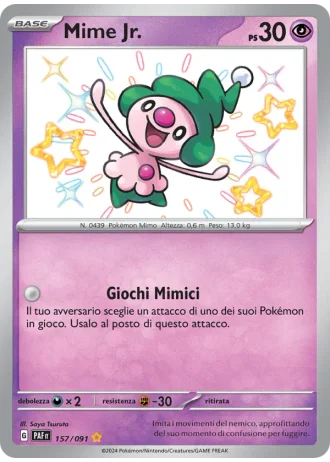 Mime Jr. #157 — Destino di Paldea