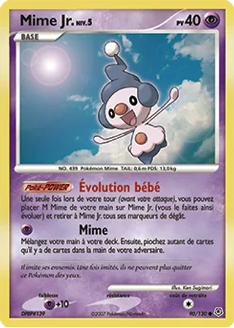 Mime Jr. #90/130 — Diamant & Perle