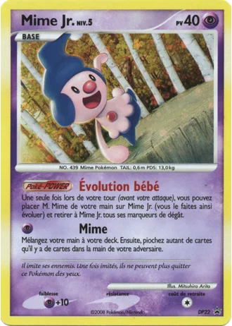 Mime Jr. DP22 — Diamant & Perle Promos