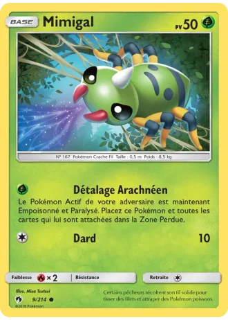 Mimigal #9/214 — Tonnerre Perdu