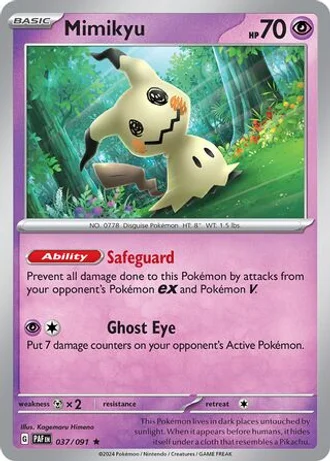 Mimikyu #037/091 — Trick or Trade 2024