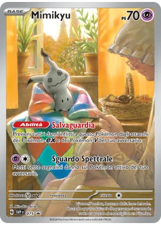 Mimikyu #075 — Scarlatto e Violetto Promos