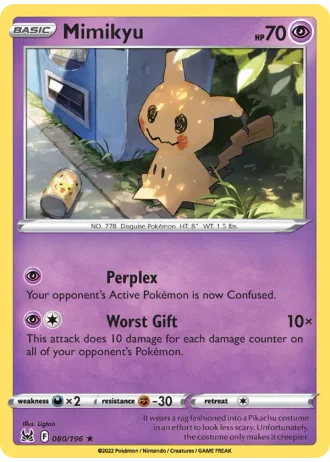 Mimikyu #080/196 — Lost Origin
