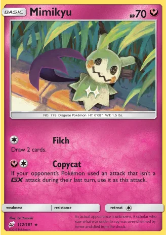 Mimikyu #112/181 — Team Up