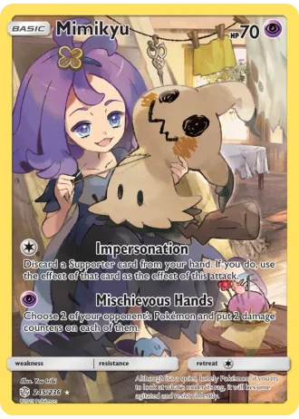 Mimikyu #245/236 — Cosmic Eclipse