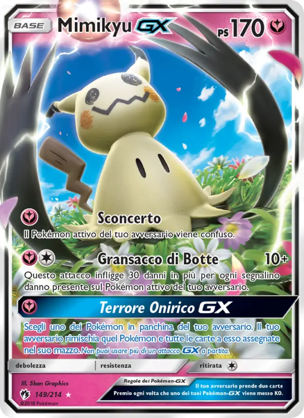 Mimikyu GX #149 — Tuoni Perduti
