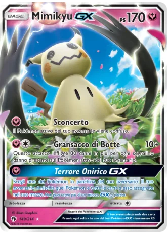 Mimikyu GX #149 — Tuoni Perduti