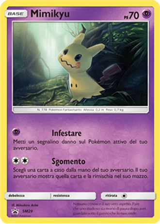 Mimikyu SM29 — Sole e Luna Promos