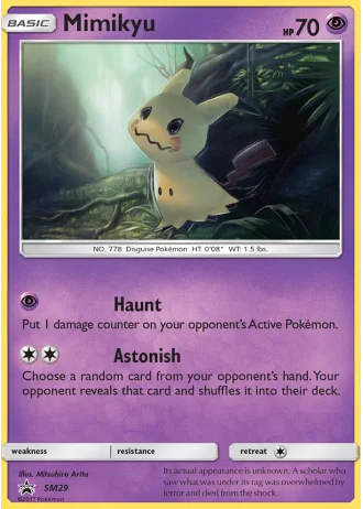 Mimikyu SM29 — Sun & Moon Promos