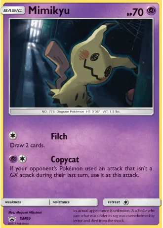 Mimikyu SM99 — Sun & Moon Promos