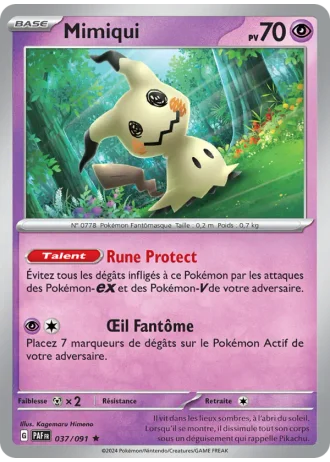 Mimiqui #037/91 — Destinées de Paldea