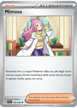 Mimosa #179 — Scarlatto e Violetto