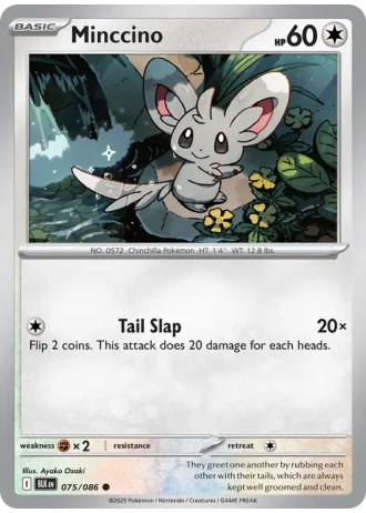 Minccino #075/86 — Black Bolt