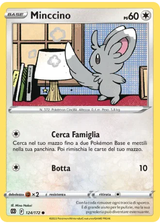 Minccino #124/172 — Astri Lucenti