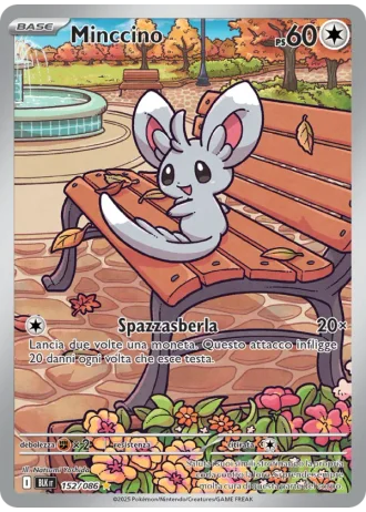 Minccino #152/86 — Luce Nera