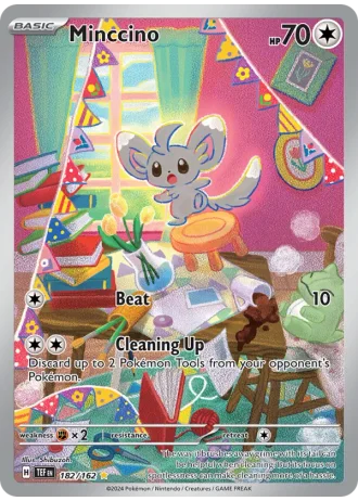 Minccino #182/162 — Temporal Forces