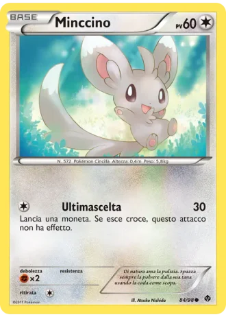 Minccino #84 — Nuove Forze