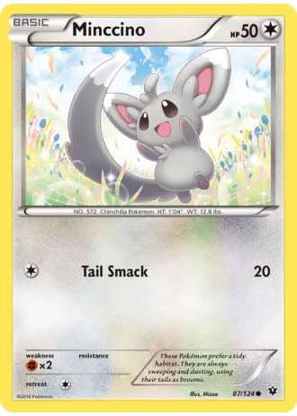Minccino #87/124 — Fates Collide
