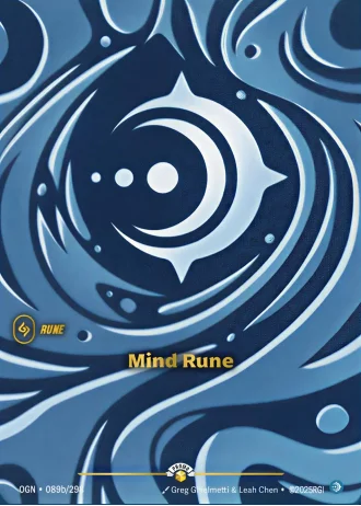 Mind Rune #089b/298 — Organized Play Promos