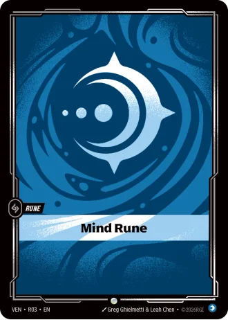 Mind Rune R03 — Vendetta