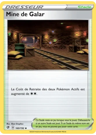 Mine de Galar #160/192 — Clash des Rebelles
