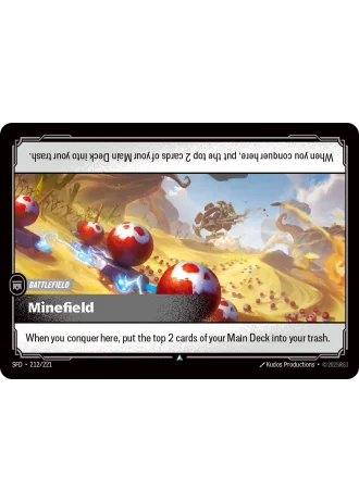 Minefield #212/221 — Spiritforged